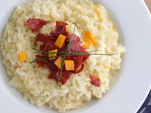 Recept Rizoto so syrom a chorizom