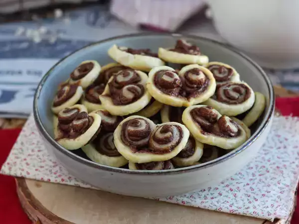 Recept Srdcia z lístkového cesta na valentína