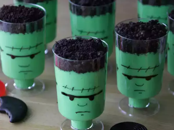 Recept Frankensteinove krémy na halloween