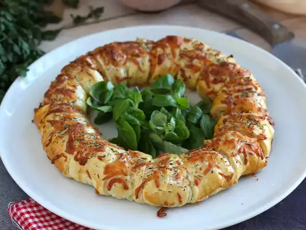 Recept Losos a horčicové lístkové cesto