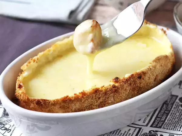 Recept Zapečený kapor bohov so zemiakmi z fritézy