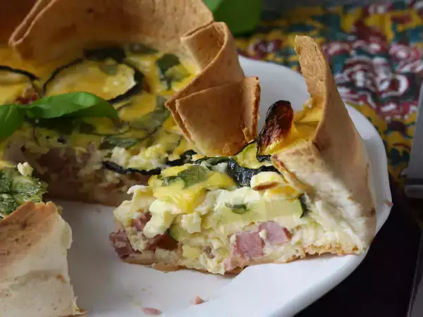 Recept Quiche bez pečiva s tortillou? je to možné! ľahký recept