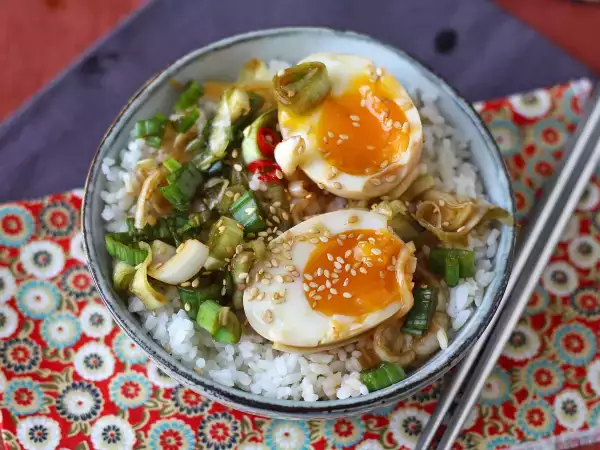Recept Mayak gyeran - kórejské marinované vajcia