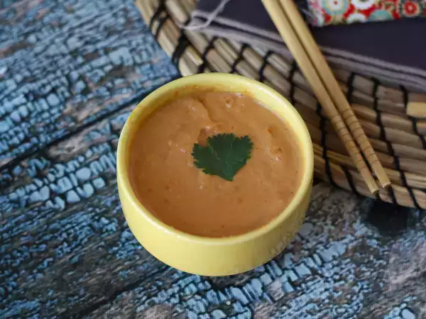 Recept Super upokojujúca arašidová omáčka satay