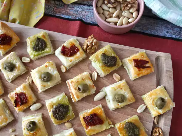 Recept Rýchle a jednoduché kúsky z lístkového cesta ako skvelý aperitív!