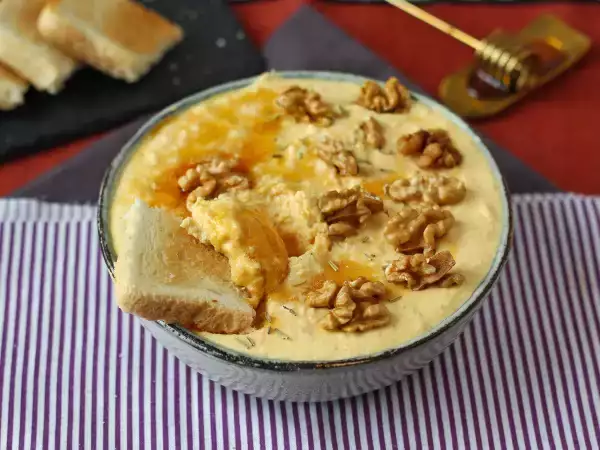 Recept Krémová paštéta z tekvice a fety s trochou medu