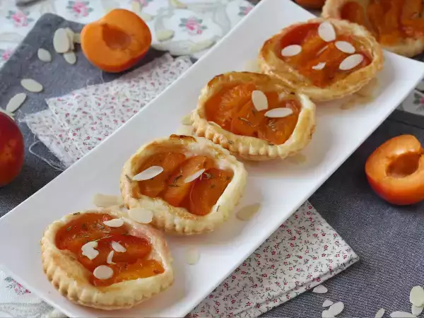 Recept Marhuľové tartelettes tatin, rýchly dezert, keď máte hostí!