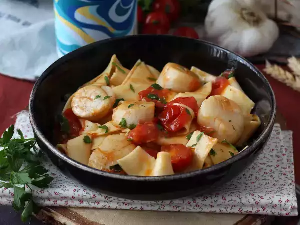 Recept Cestoviny s mušľami, elegantný prvý chod z morských plodov