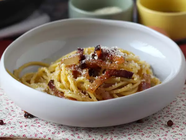Recept Špagety alla carbonara, pravý taliansky recept na karbo!