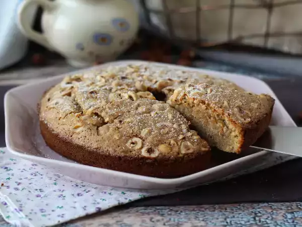 Recept Noisetier, chrumkavý, topiaci sa lieskovoorieškový koláč s 5 ingredienciami!
