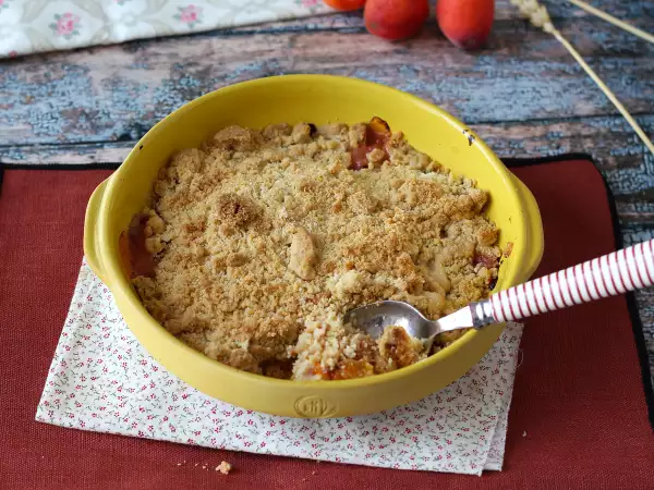 Recept Marhuľová omrvinka