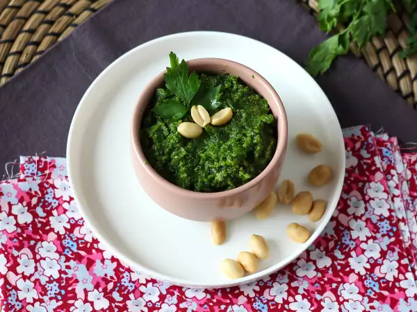 Recept Petržlenové a arašidové pesto, explózia chutí