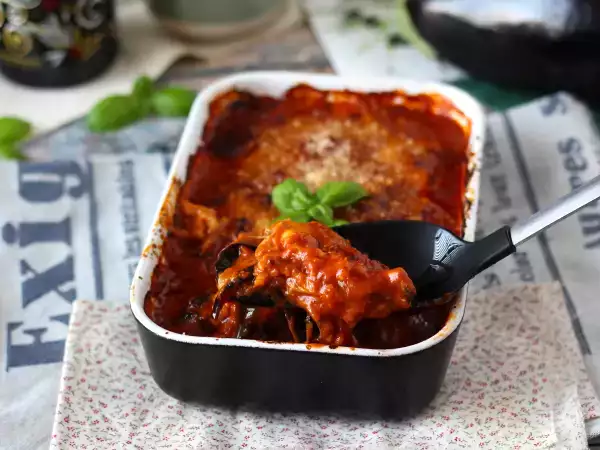 Recept Baklažán parmigiana, tradičný recept vysvetlený krok za krokom!