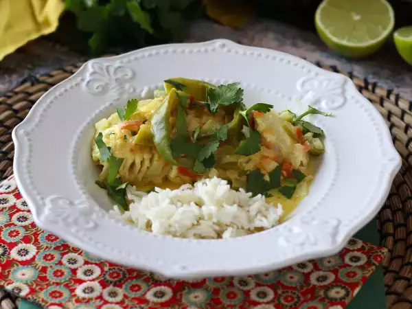 Recept Dusený morský vlk s kokosovým mliekom - rybie jedlo, ktoré si zamilujete