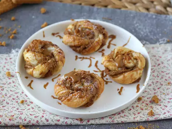 Recept Sušienky z lístkového cesta speculoos - rýchla a jednoduchá príprava