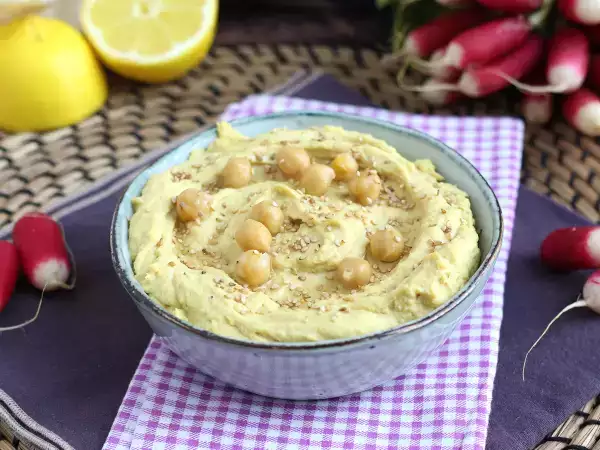 Recept Hummus s konzervovaným citrónom pre ešte jemnejšiu chuť