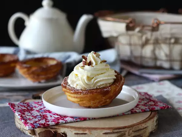 Recept Pečené churros v tvare misky na štedrú polevu