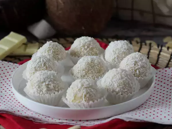 Recept Domáca čokoláda raffaello