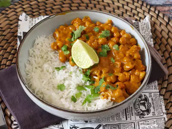 Recept Cícerové kari, super gurmánsky vegánsky recept
