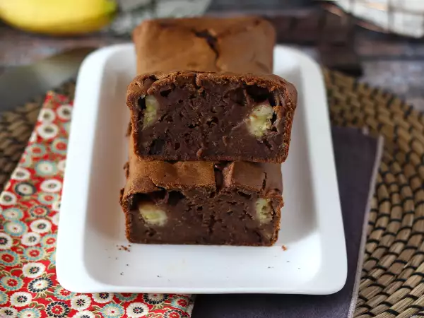 Recept Extra chutný banánový a čokoládový koláč!