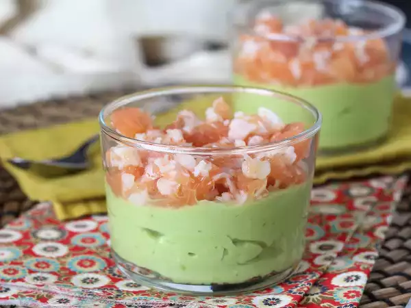 Recept Čerstvé avokádo, krevety a grapefruitové verriny!