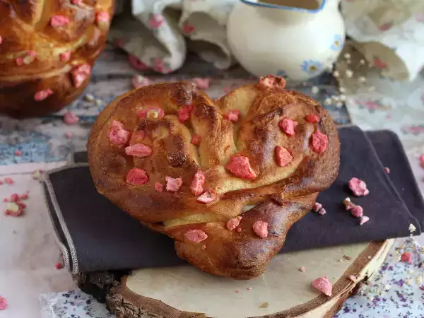 Recept Extra mäkké srdiečkové buchty na valentína