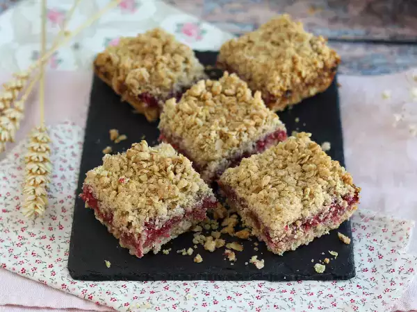 Recept Lahodný, chrumkavý malinový koláč