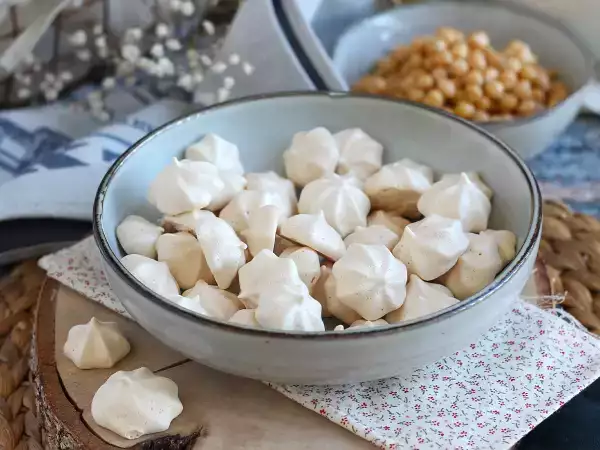 Recept Vegánske pusinky s aquafabou