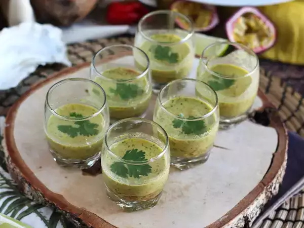 Recept Ceviche z ustríc: leche de tigre a marakuja