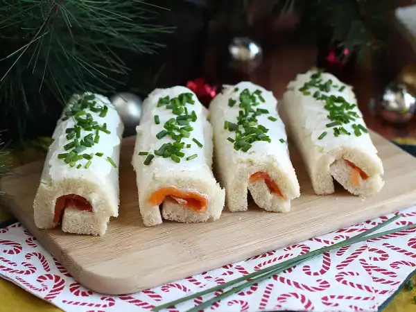 Recept Yule log toast