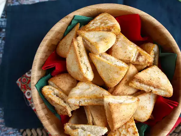 Recept Chrumky z pita chleba - expresný recept