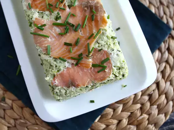 Recept Terina z cukety a údeného lososa