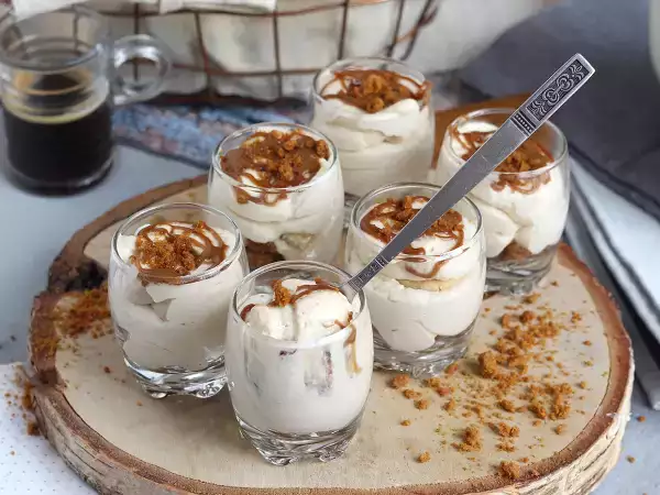 Recept Poháriky s penou speculoos