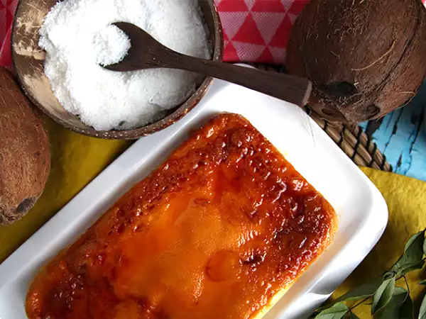 Recept Kokosový krém v mikrovlnnej rúre za 8 minút
