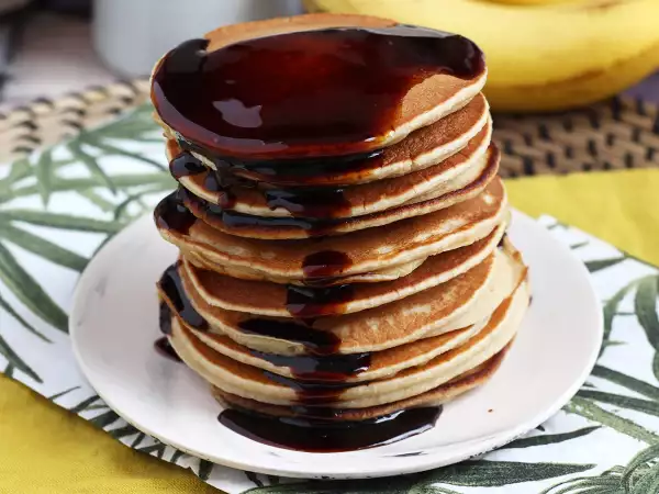 Recept Jednoduché banánové palacinky