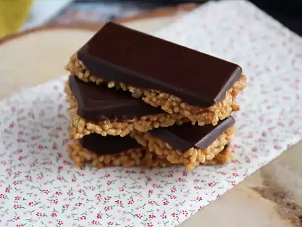 Recept Pufovaná ryžová cereálna tyčinka s arašidmi