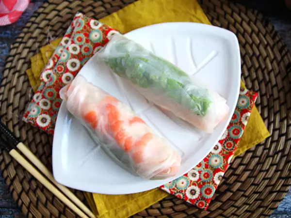 Recept Jarné závitky - kuracie krevety