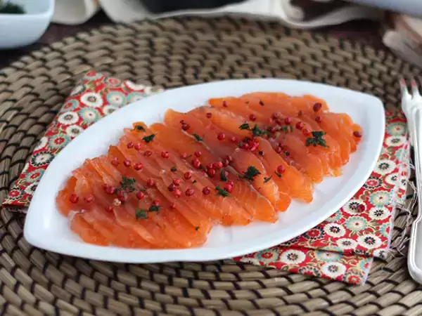 Recept Gravlax, marinovaný losos na švédsky spôsob