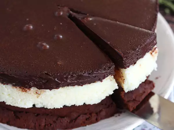 Recept Bounty brownie