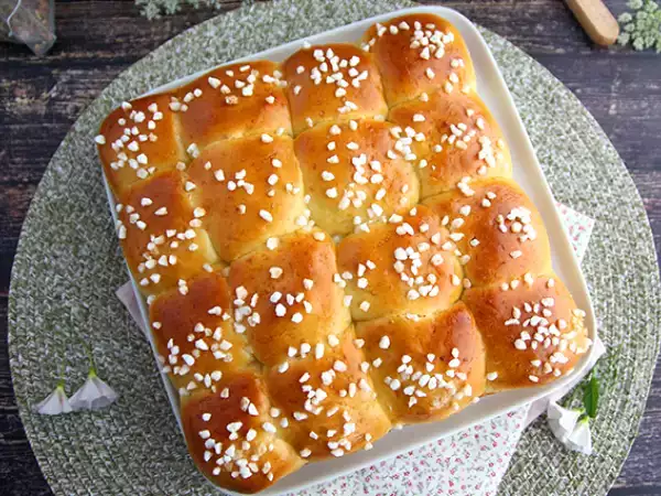 Recept Brioche butchy - brioche bez masla