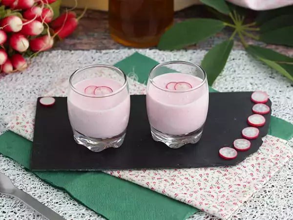 Recept Studená reďkovková polievka