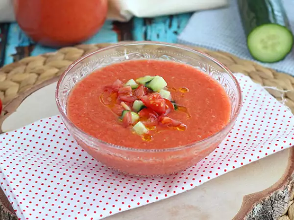 Recept Čerstvé a jednoduché gazpacho