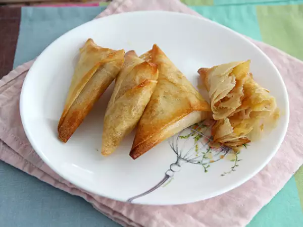 Recept Jablká a škorica samoussas