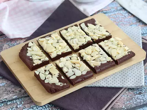 Recept Vegánsky arašidový fondán