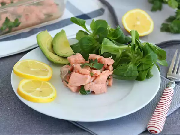 Recept Losos marinovaný v citróne