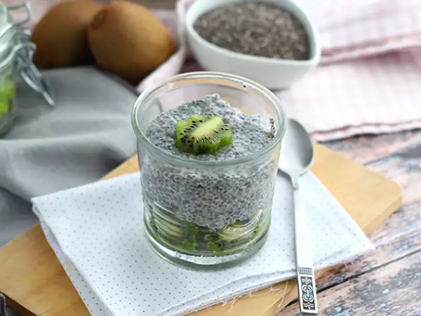 Recept Chia puding s kiwi