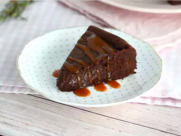 Recept Karamelový fondán s čokoládou a slaným maslom
