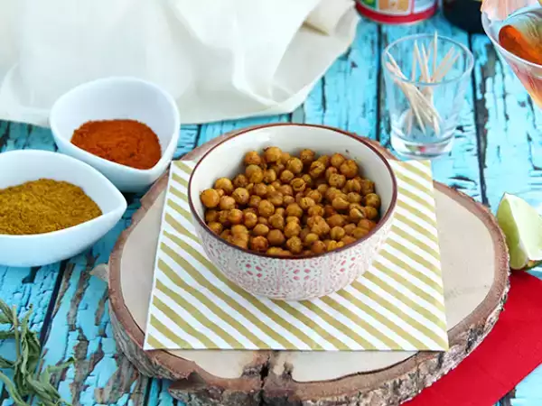 Recept Cícer pečený v rúre s kari