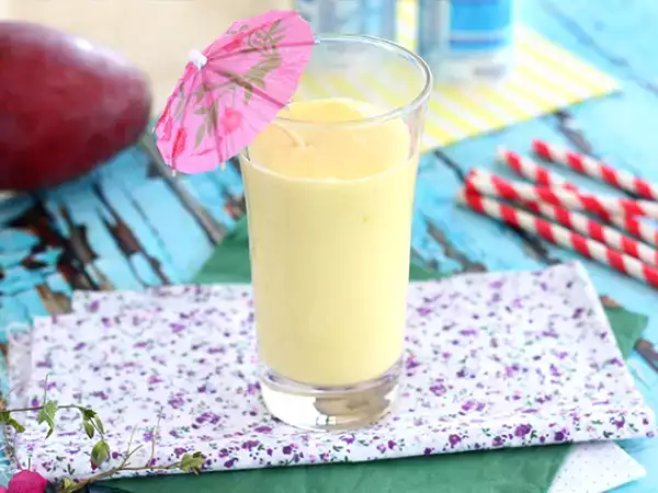 Recept Rýchle mangové lassi