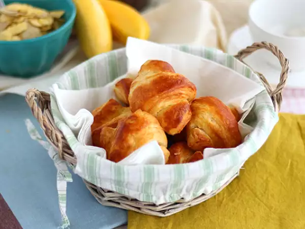 Recept Croissanty vysvetlené krok za krokom
